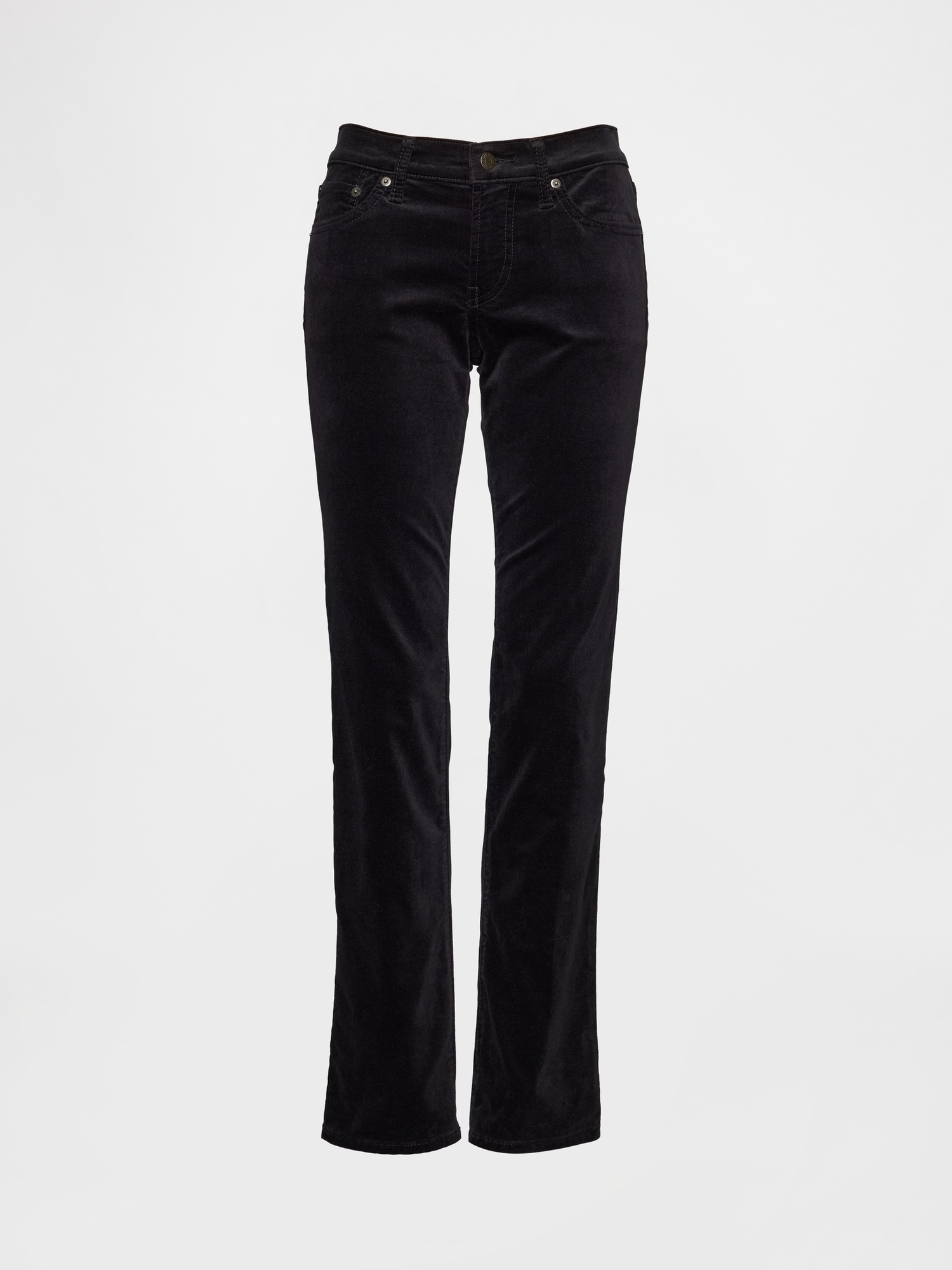 Женские джинсы Gap Low Rise Velvet '90s Slim Straight Pants — фото 7