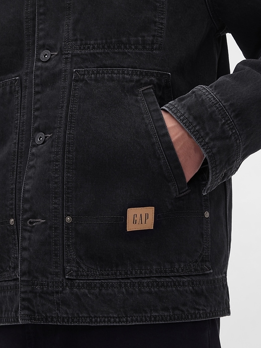 Image number 4 showing, Denim Chore Jacket