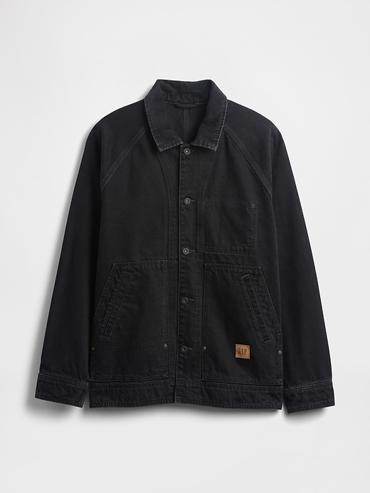 Image number 5 showing, Denim Chore Jacket
