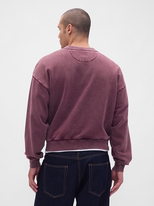 Image number 3 showing, Heavyweight Crop Sweatshirt
