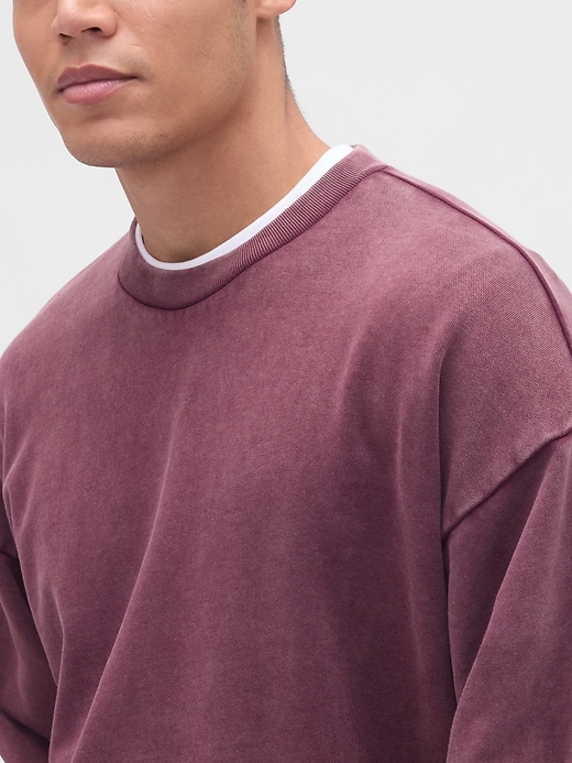 Image number 4 showing, Heavyweight Crop Sweatshirt