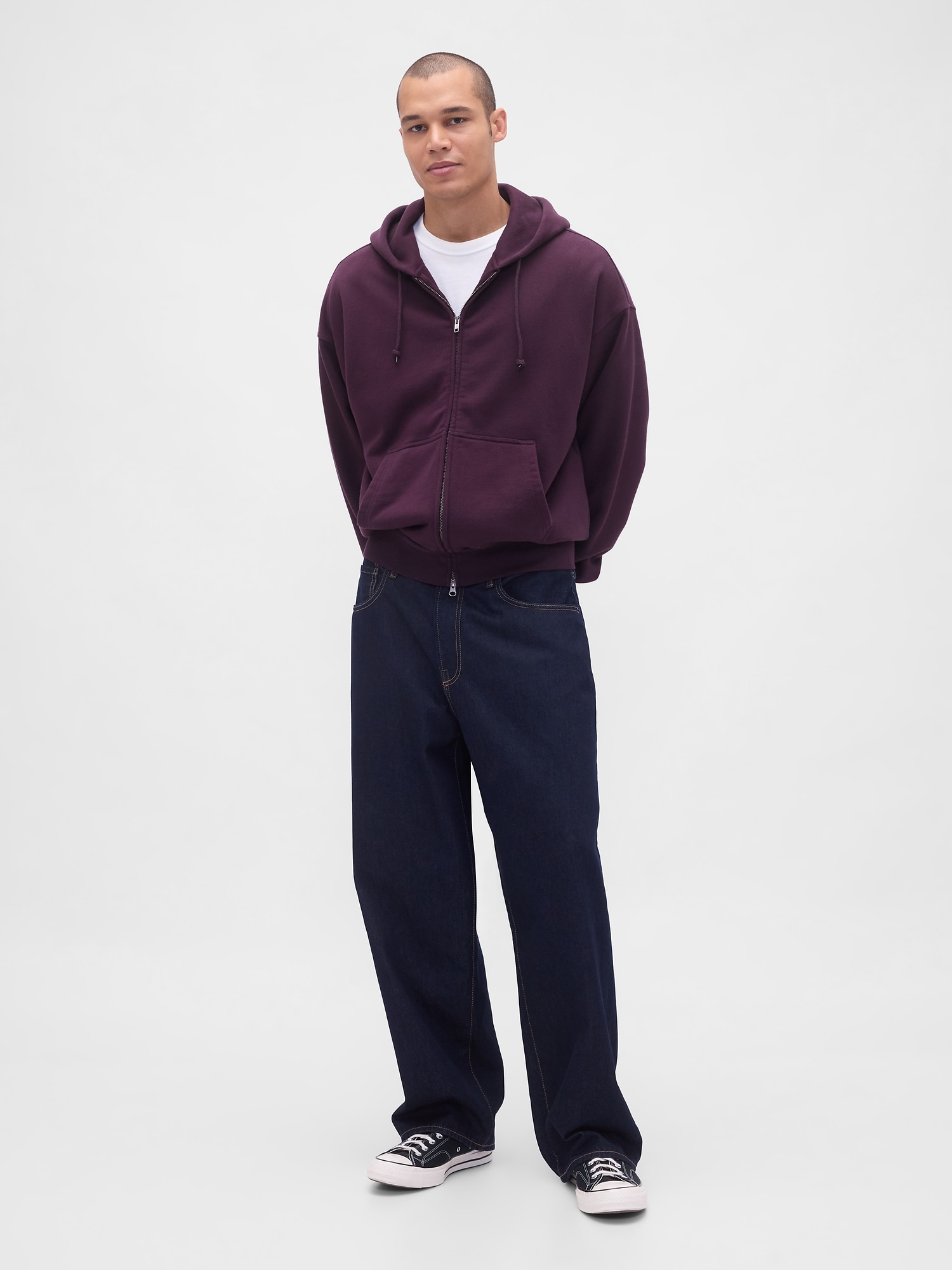 Extra Heavyweight French Terry Zip Hoodie