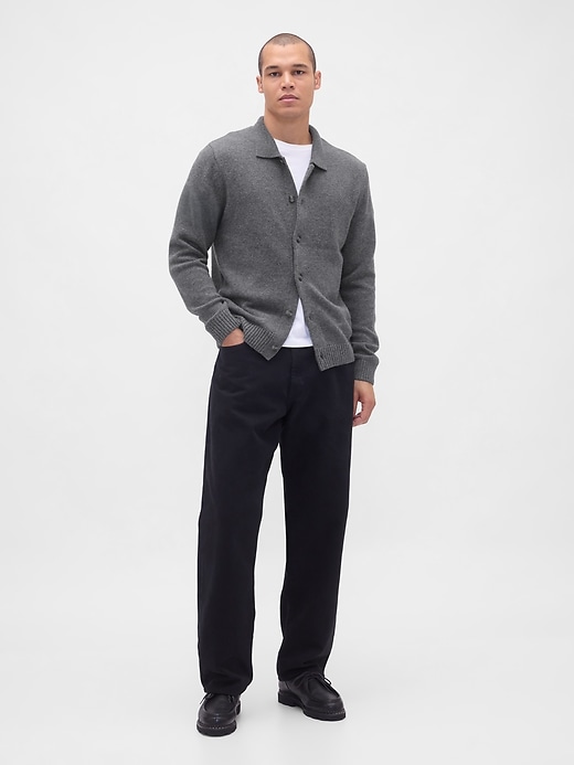 Image number 2 showing, Merino Wool-Blend Cardigan Sweater