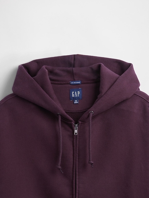 Image number 4 showing, Extra Heavyweight French Terry Zip Hoodie