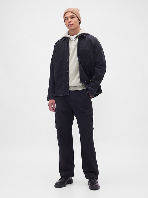 Image number 2 showing, CashSoft Quarter-Zip Pullover Sweater