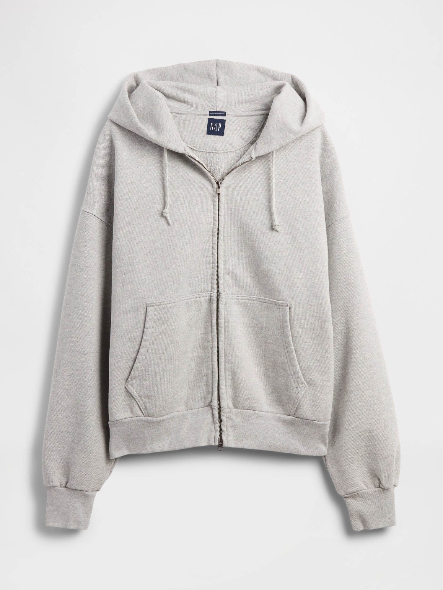 Мужские худи Gap Adult Extra Heavyweight French Terry Zip — фото 7