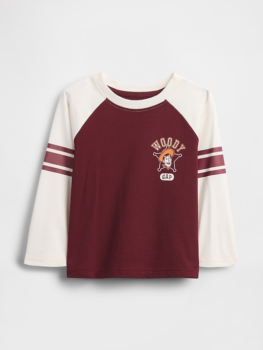 Image number 1 showing, Gap × Disney Baby & Toddler Raglan Jersey T-Shirt
