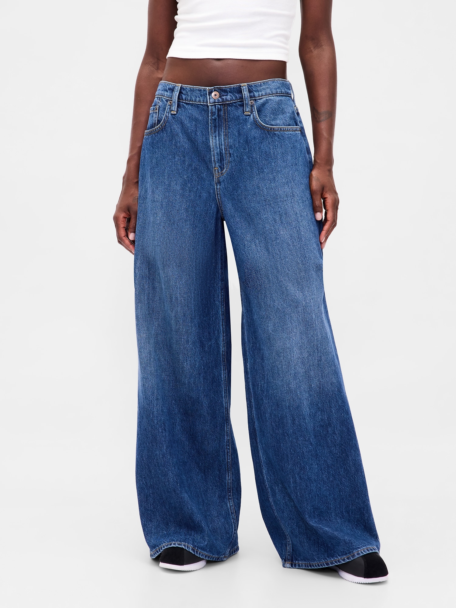 Low Slung Extra Baggy Jeans