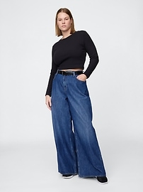 Mid Rise Extra Baggy Jeans