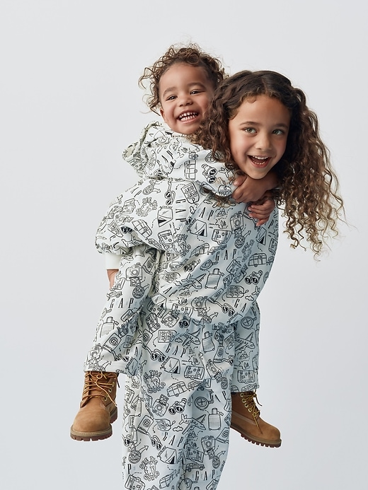 Image number 6 showing, Gap × BÉIS Baby & Toddler VintageSoft Barrel Sweatpants