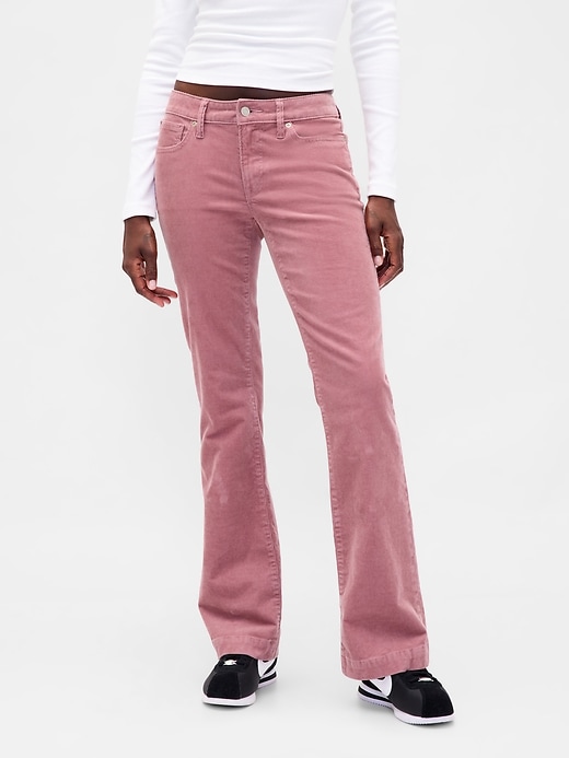 Image number 2 showing, Low Rise Corduroy Long & Lean Jeans