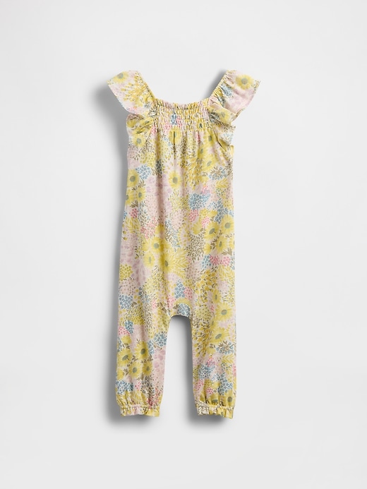 Image number 2 showing, Baby Smocked Floral One-Piece