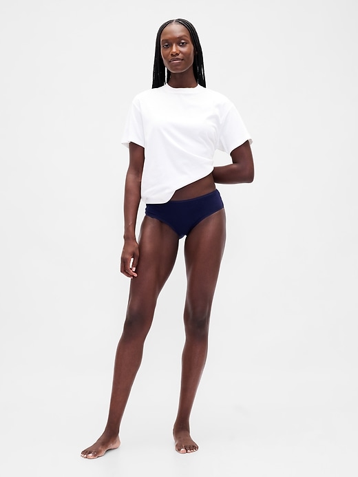 Image number 3 showing, Organic Stretch Cotton Hipster