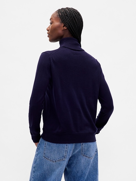 Image number 3 showing, Merino Turtleneck Sweater