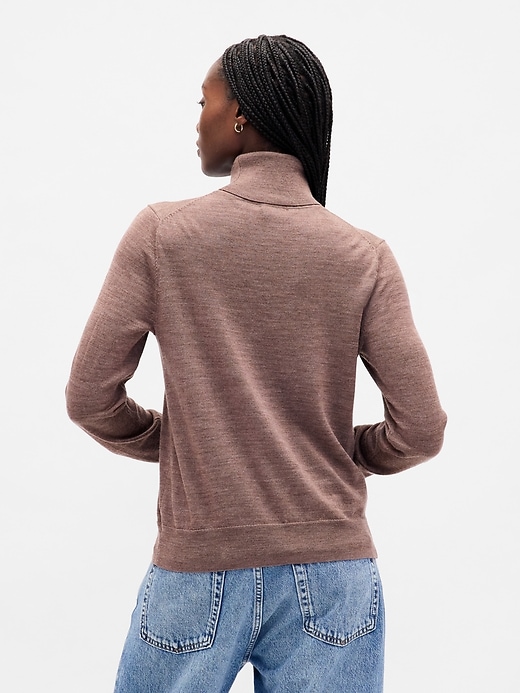 Image number 3 showing, Merino Turtleneck Sweater