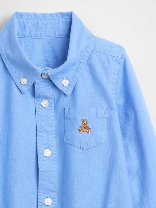 Image number 3 showing, Baby Oxford Bodysuit