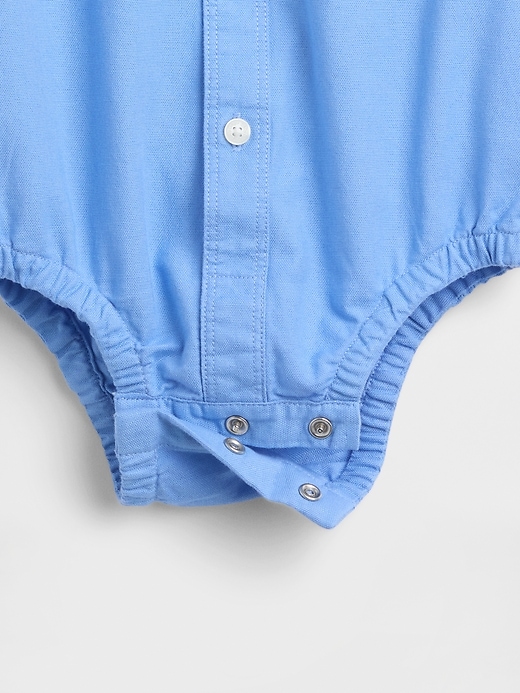 Image number 4 showing, Baby Oxford Bodysuit