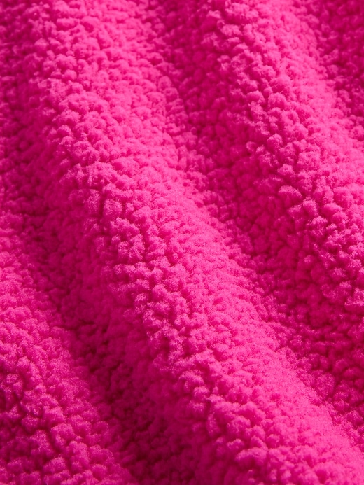 Image number 3 showing, Kids Sherpa Relaxed Zip Hoodie