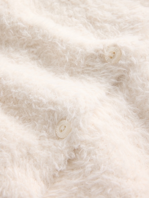 Image number 3 showing, Kids Eyelash Cardigan Sweater