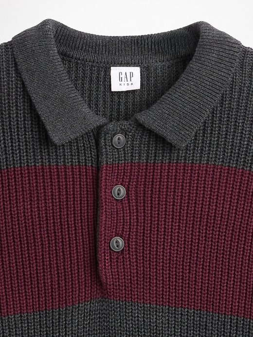 Image number 5 showing, Kids Polo Sweater