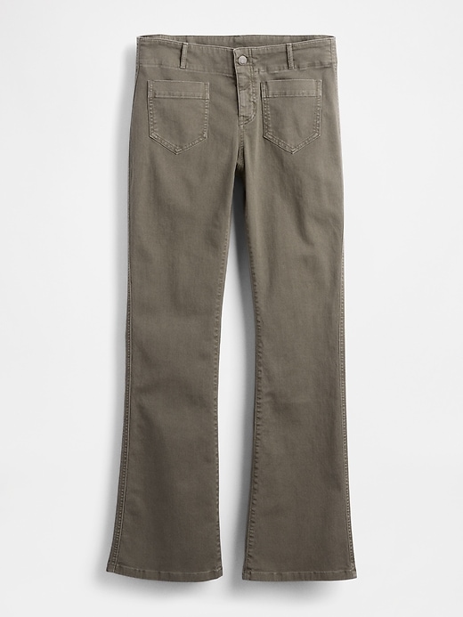 Image number 5 showing, Low Rise Twill Long & Lean Pants