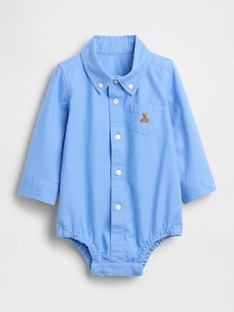 Baby Oxford Bodysuit