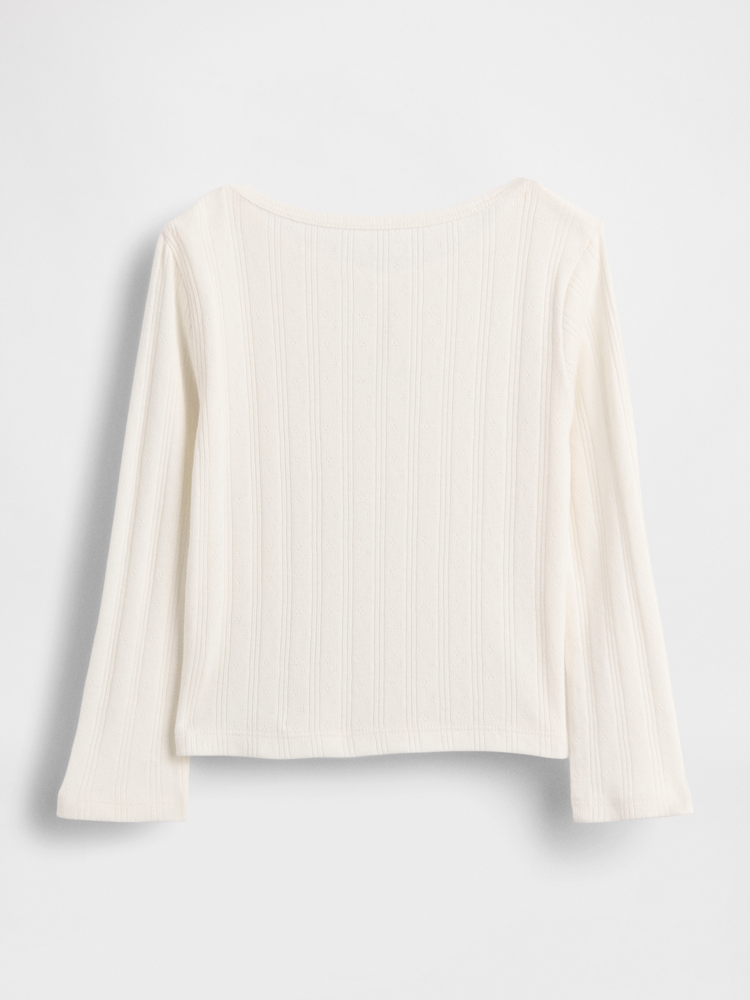 Baby & Toddler Pointelle Bow Top