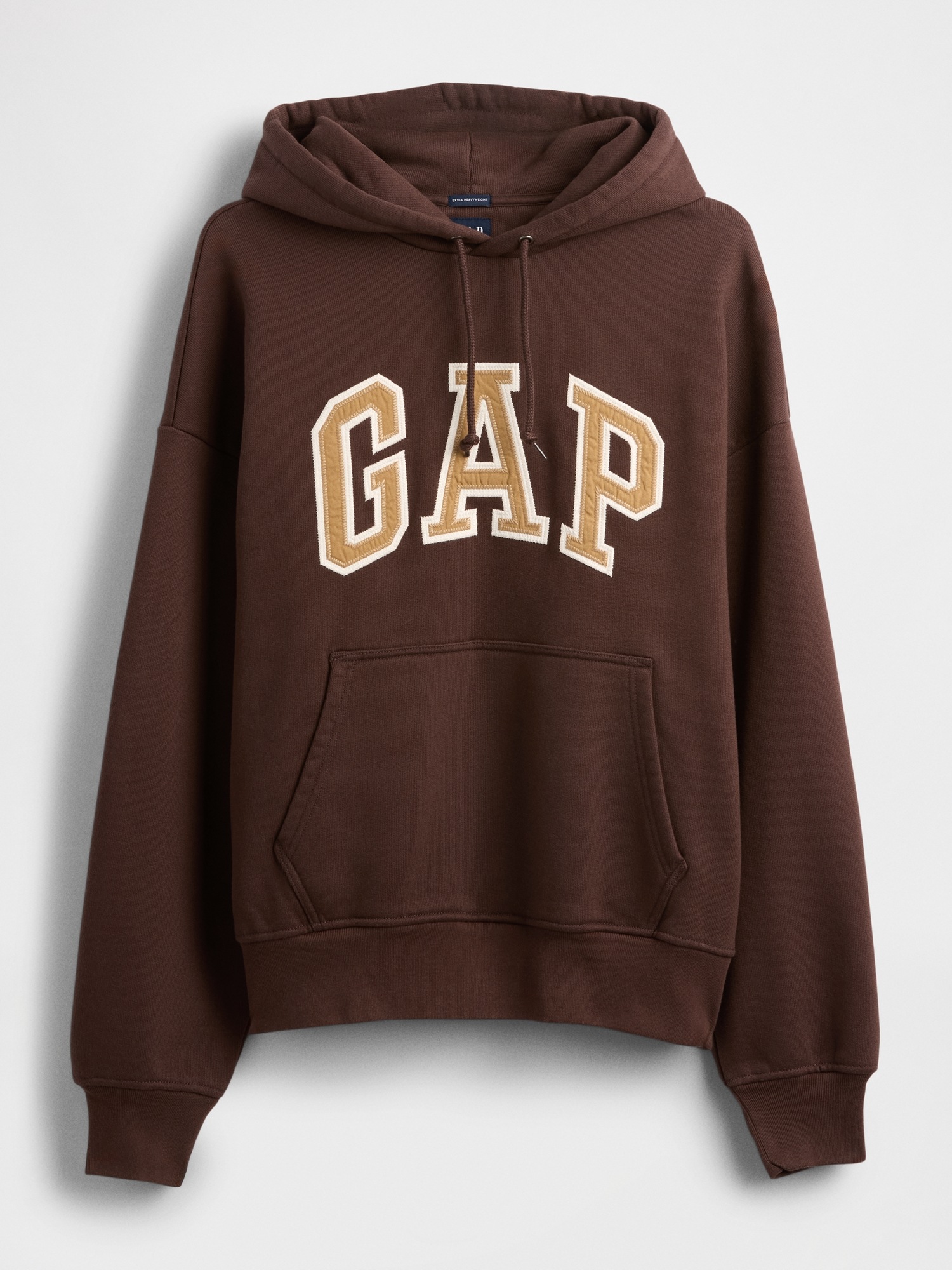 Мужские худи Gap Adult Extra Heavyweight French Terry Oversized Logo — фото 7