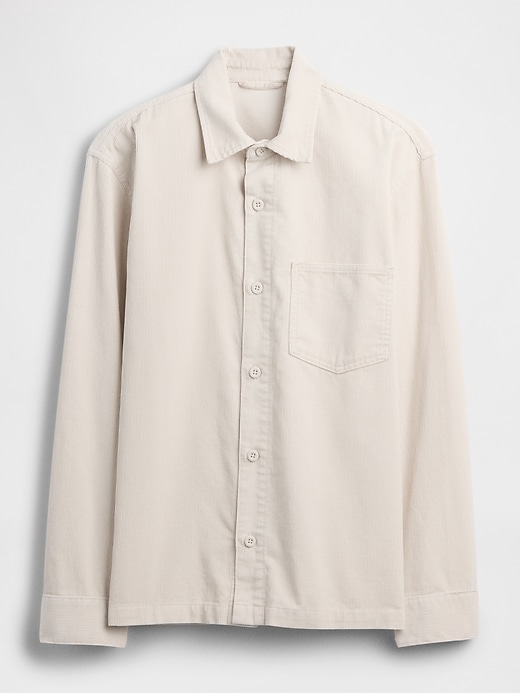 Image number 5 showing, Corduroy Shirt Jacket