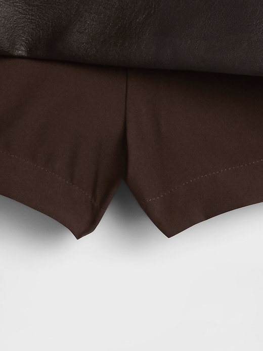Image number 4 showing, Vegan Leather Mini Skort