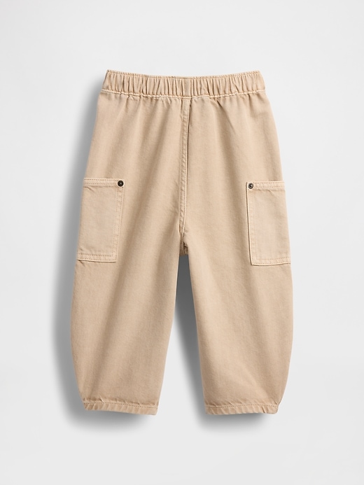 Image number 3 showing, Baby & Toddler Pull-On Barrel Pants