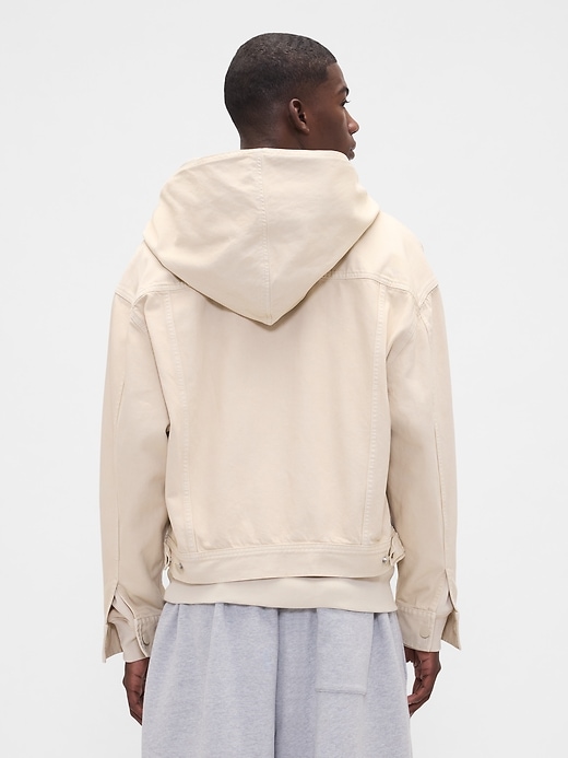 Image number 7 showing, Gap × BÉIS Oversized Denim Jacket