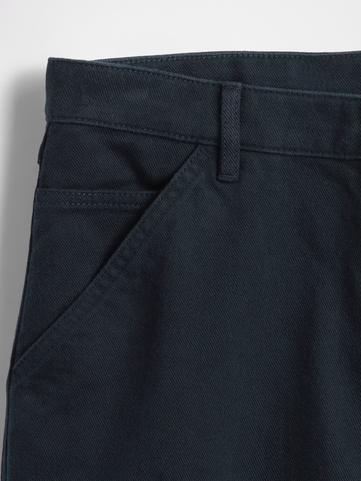 Relaxed Straight Utility Khakis