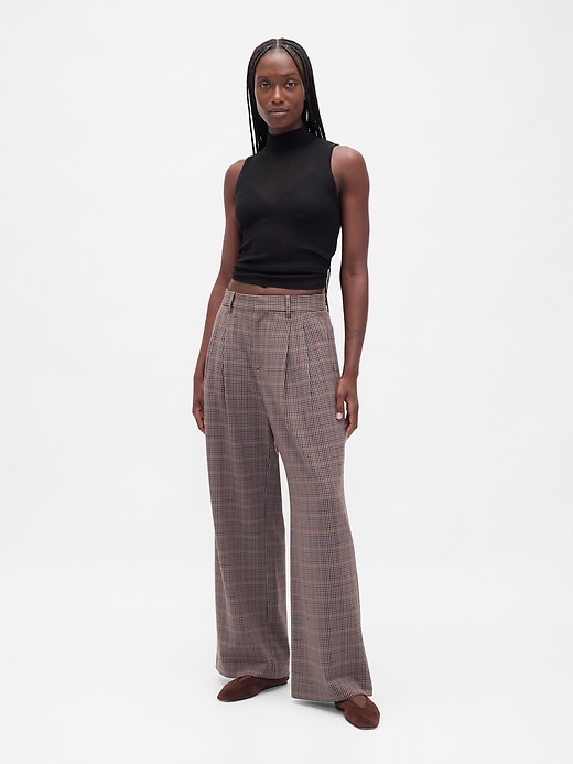 Image number 6 showing, 365 High Rise Brushed Twill Pleated Trousers