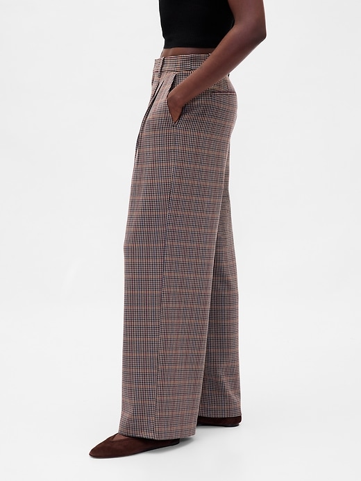 Image number 3 showing, 365 High Rise Brushed Twill Pleated Trousers