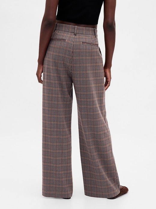 Image number 4 showing, 365 High Rise Brushed Twill Pleated Trousers