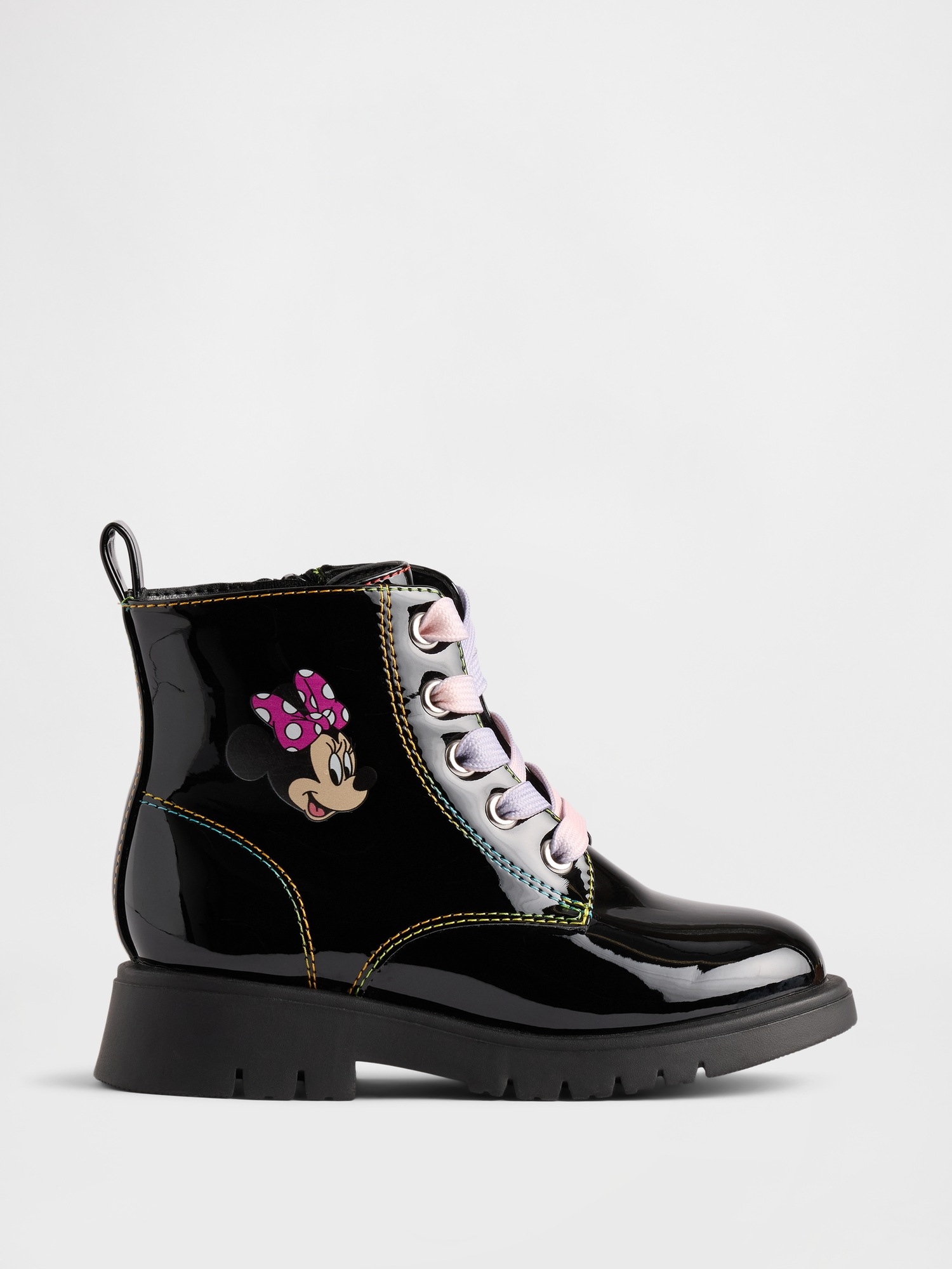Детские ботинки на шнуровке Gap x Disney Minnie Mouse