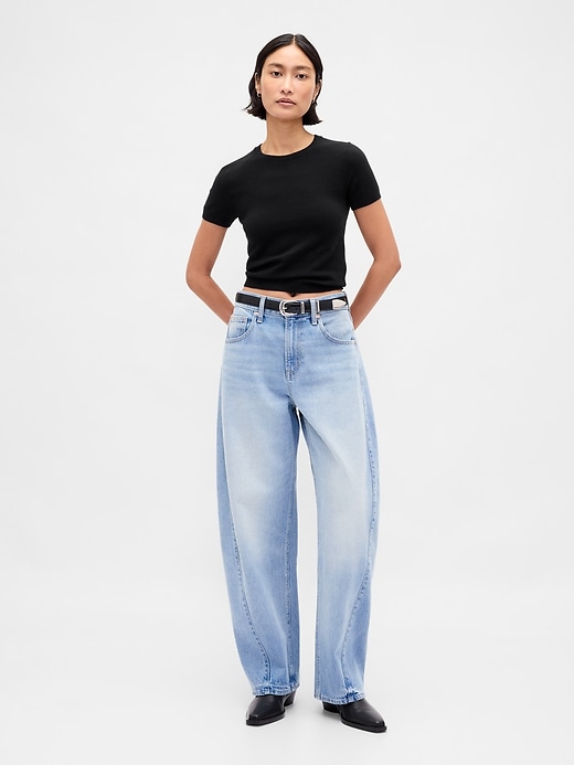 Image number 2 showing, CashSoft Stretch Baby T-Shirt