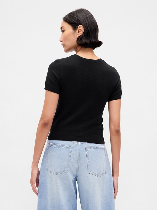 Image number 3 showing, CashSoft Stretch Baby T-Shirt