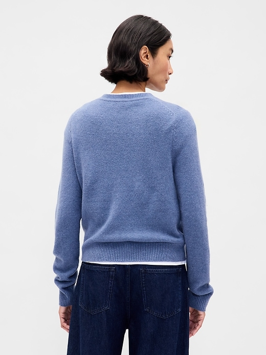 Image number 3 showing, CashSoft Crewneck Sweater