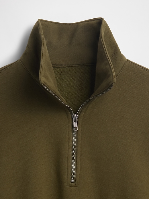 Image number 4 showing, Heavyweight Oversized Quarter-Zip Pullover