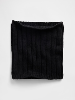 Kids CashSoft Wide Rib Scarf