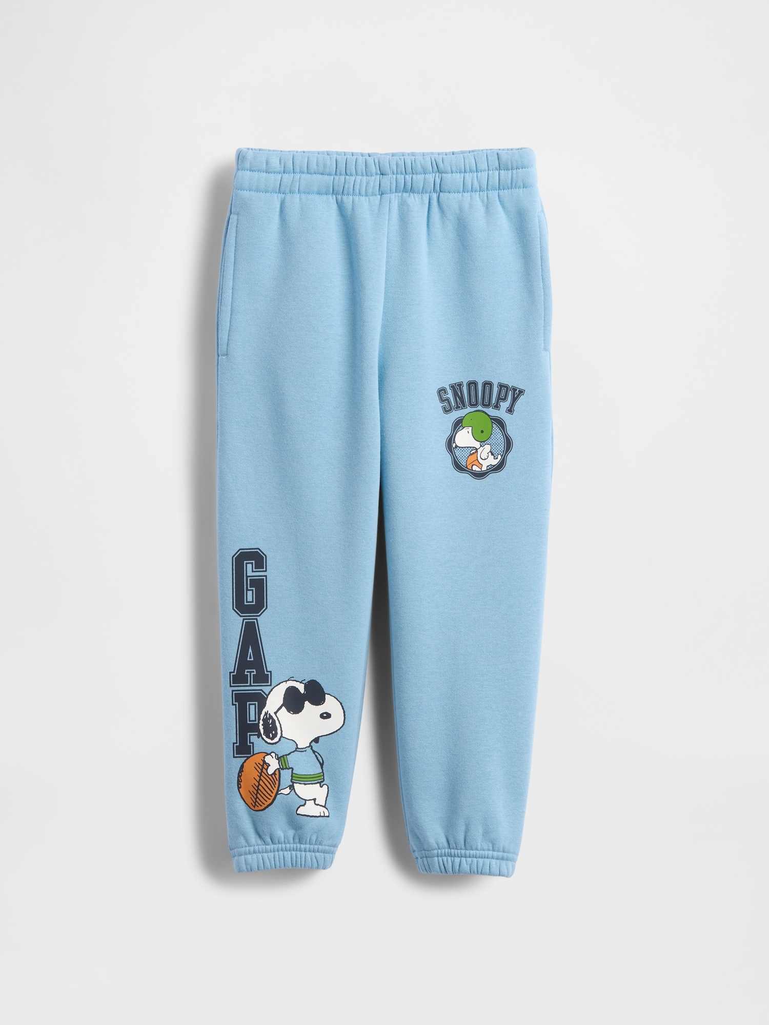 Gap Baby & Toddler Vintagesoft Snoopy Logo Joggers In Blue