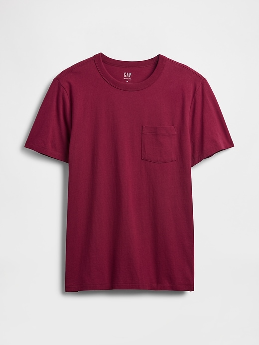 Image number 5 showing, Organic Cotton Pocket T-Shirt