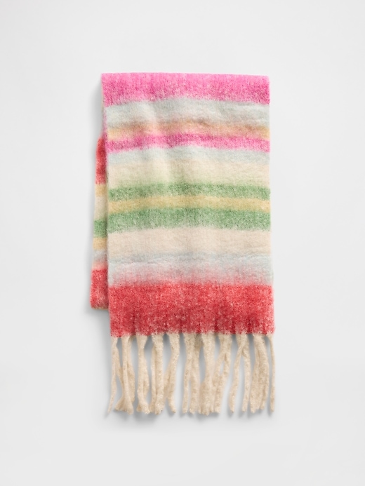 Image number 1 showing, Brushed Fringe Scarf