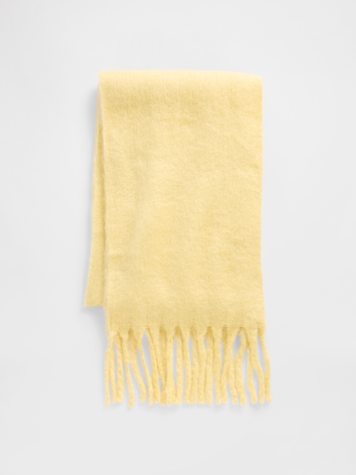 Image number 1 showing, Brushed Fringe Scarf
