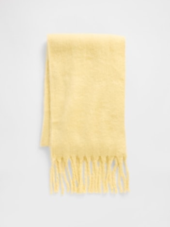 Brushed Fringe Scarf