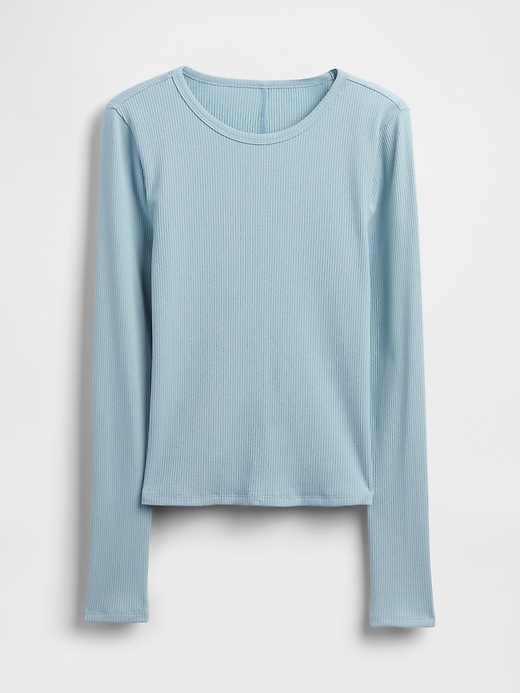Image number 5 showing, Modern Rib Crop T-Shirt