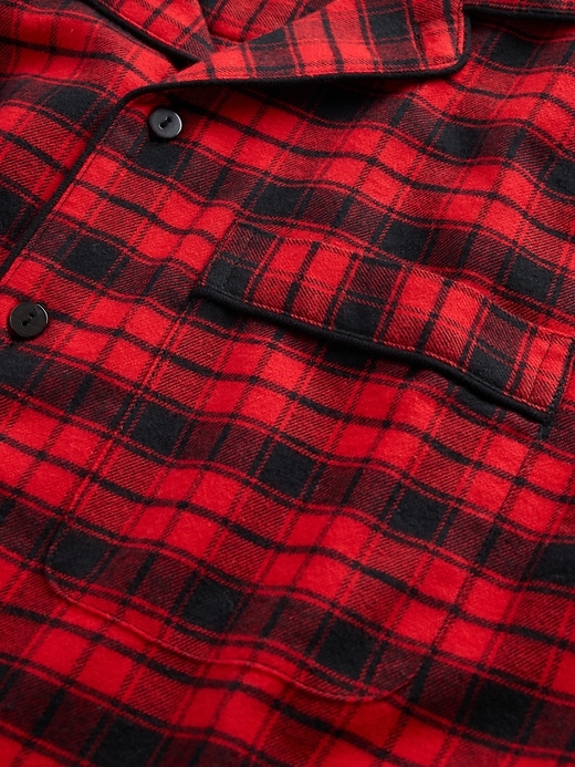 Image number 2 showing, Adult Softest Flannel PJ Shirt