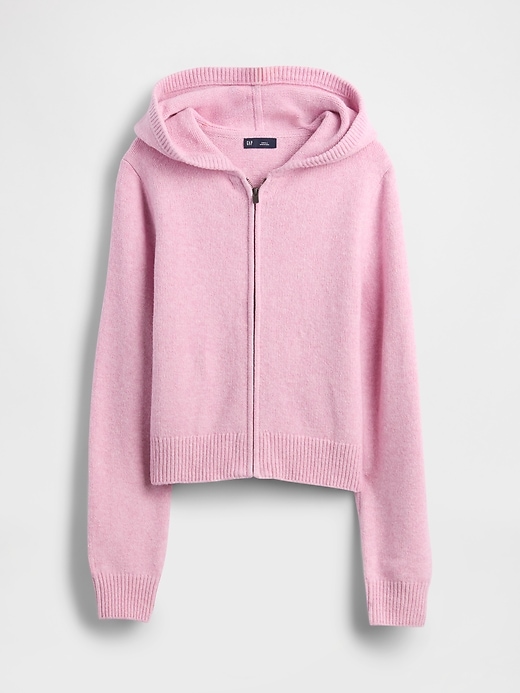 Image number 3 showing, CashSoft Sweater Zip Hoodie